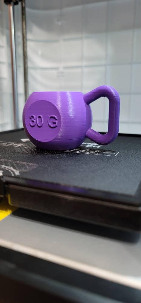 KETTLEBELL PROTEIN SCOOP 30G (3D Printed)