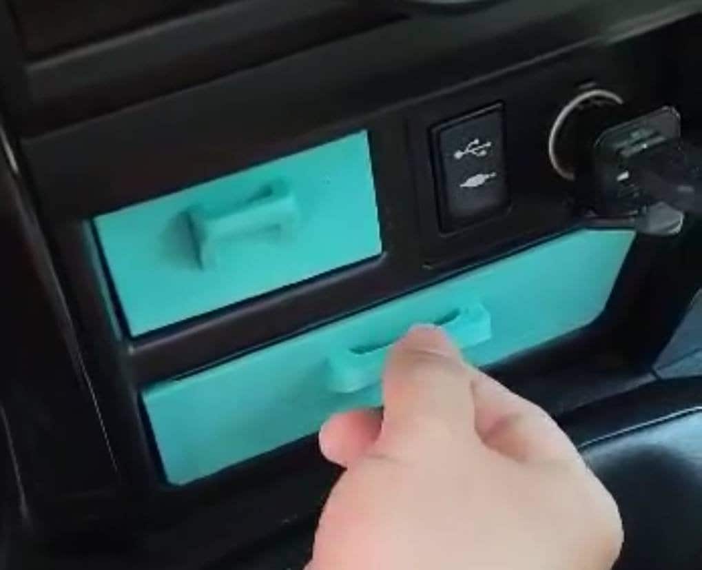 5th Gen *2014 - 2024* 4Runner Storage Drawer (3D Printed)