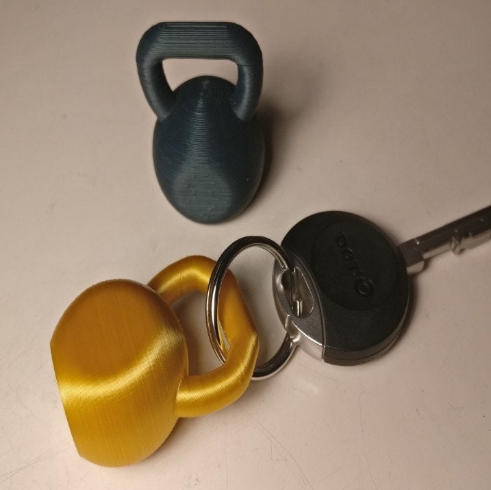 KETTLEBELL KEYCHAIN (3D Printed)