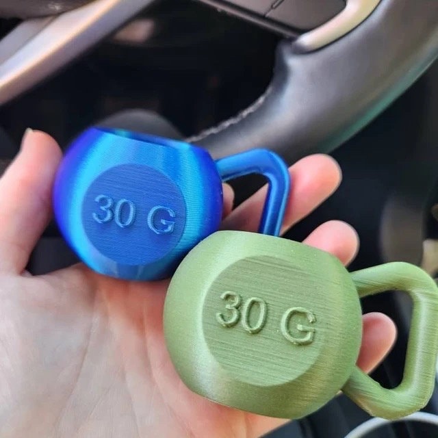 KETTLEBELL PROTEIN SCOOP 30G (3D Printed)